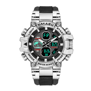 Men's Dual Sports Fashion Fitness Watch - A Perfect Blend of Style and Functionality