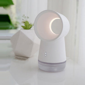 Stay Cool and Comfortable with the Desktop Leafless Fan Humidifier