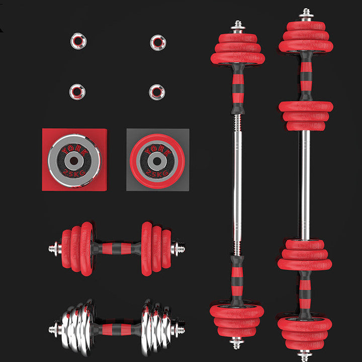 Unleash Your Inner Strength with Solid Iron Electroplating Dumbbells