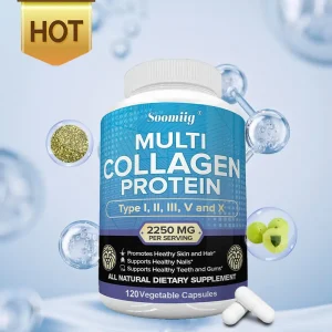 Multi-Collagen Capsules for Men and Women